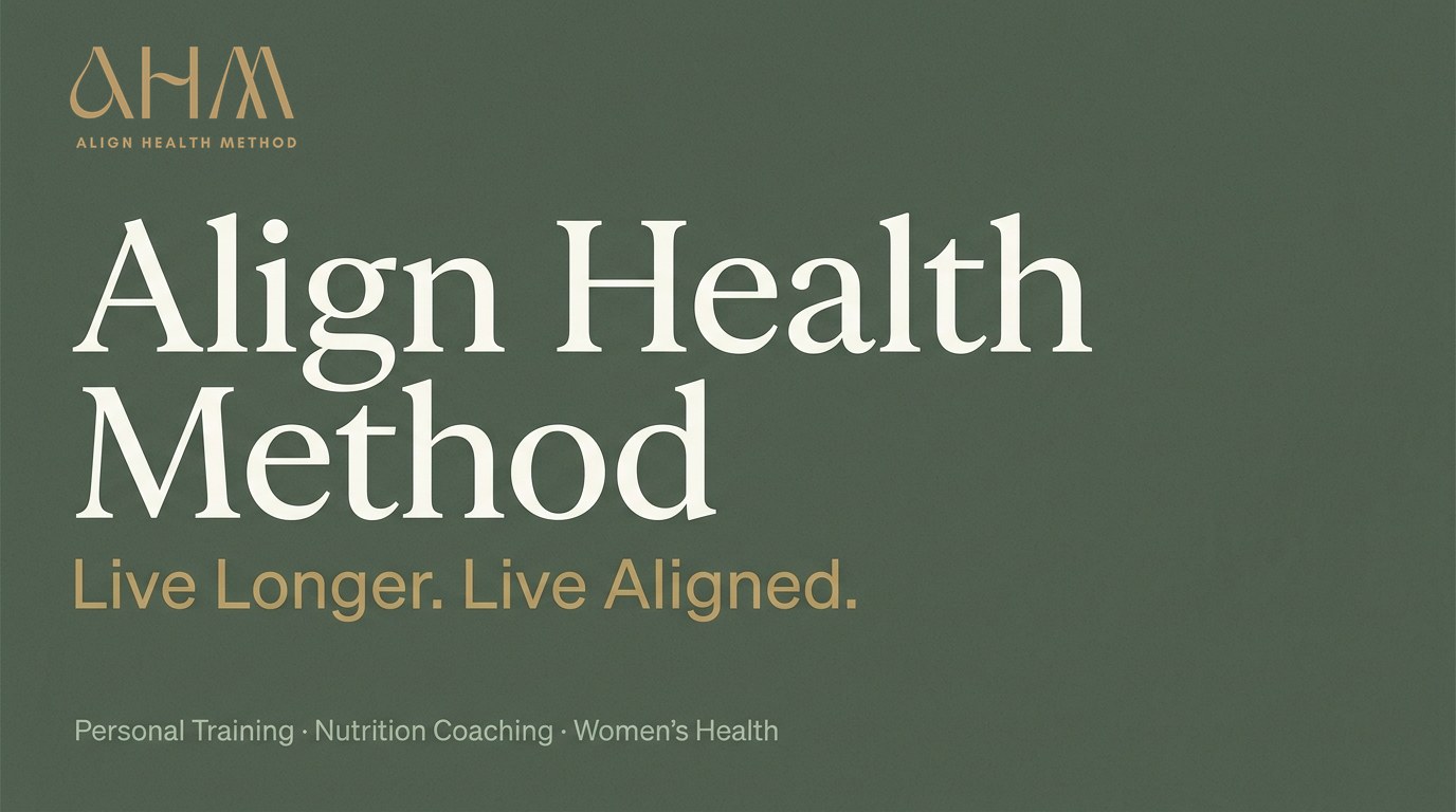Align Health Method personal training and nutrition coaching